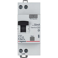 Выключатель автоматический дифференциального тока 2п (1P+N) C 10А 30мА тип AC 6кА RX3 Leg 419397 – купить по низкой цене. Автоматические выключатели