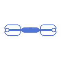Распорки глухие изолирующие РГИФ-2М-850