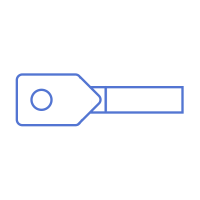 Аппаратный прессуемый зажим 3А2А-600-3Б Т(П)