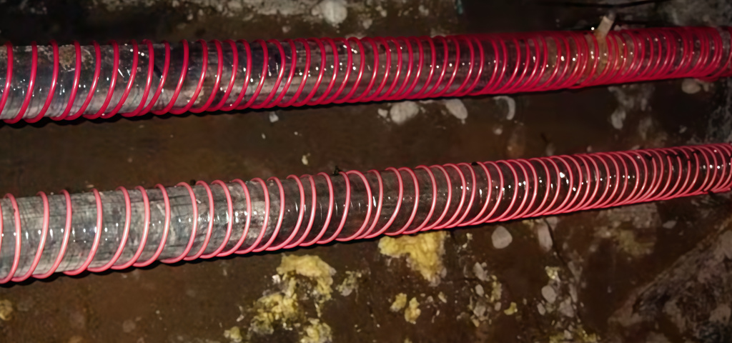 Спиральный монтаж кабеля