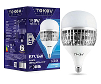 Лампа светодиодная 150Вт HP 6500К E40/E27 176-264В TOKOV ELECTRIC TKE-HP-E40/E27-150-6.5K купить оптом