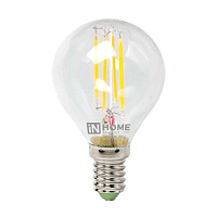 Лампа светодиодная LED-шар-deco 5Вт шар 3000К тепл. бел. E14 450лм 230В ASD 4690612007687 купить оптом