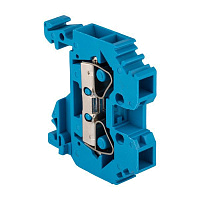 Колодка клеммная JXB-S-6 41А (282-104) пружинная син. EKF plc-jxb-s-6b