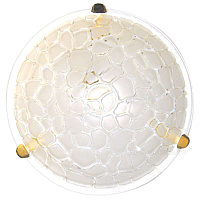 Светильник светодиодный "Аппиа" LED 12 M02 матов./клипсы зол. метал./стекло (инд. упак.) Элетех 1030450174