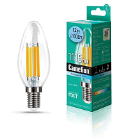 Лампа светодиодная филаментная LED12-C35-FL/845/E14 12Вт 220В Camelion 13709 купить оптом