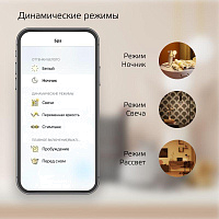 Лампа светодиодная умная Smart Home 7Вт A60 грушевидная 2700К тепл. бел. E27 806лм диммир. управление по Wi-Fi GAUSS 1200112 купить оптом