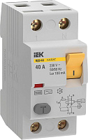 Выключатель дифференциального тока (УЗО) 2п 40А 100мА 6кА тип AC ВД3-63 KARAT IEK MDV20-2-040-100 – купить по низкой цене. Дифференциальные автоматы