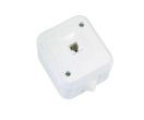Розетка телефонная 1-м ОП 16А IP44 евро стандарт п/герм. бел. Makel 18314 – купить по низкой цене. Низковольтное оборудование