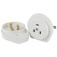 Соединитель электрический СП 32А-250В 2P+E (СЭ.РВШ32-003) ПЭТФ 9-801-01 Intro Б0050371