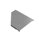 Крышка переходника правого 50-150 "ПЛЮС" KPDplus50-150-R КМ PL0944. Купить крышки для кабельных лотков