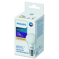 Лампа светодиодная Ecohome LED Bulb 7W E27 3000К 1PF Philips 929002298967 купить оптом