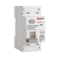 Выключатель дифференциального тока 2п 63А 100мА тип AC 6кА ВД-100N (S) электромех. PROxima EKF E1026MS63100 – купить по низкой цене. Дифференциальные автоматы