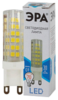 Лампа светодиодная JCD-7w-220V-corn ceramics-840-G9 560лм ЭРА Б0027866 купить оптом