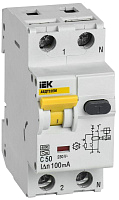 Выключатель автоматический дифференциального тока C 50А 100мА АВДТ32EM IEK MVD14-1-050-C-100 – купить по низкой цене. Автоматические выключатели
