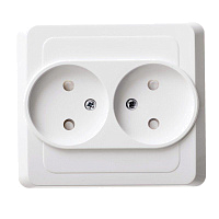 Розетка 2-м СП Этюд 16А IP20 250В без заземл. защ. шторки бел. SE PC16-006B – купить по низкой цене. Низковольтное оборудование