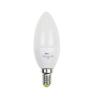 Лампа светодиодная PLED-ECO 5Вт C37 свеча 3000К тепл. бел. E27 400лм 230В JazzWay 2855312A купить оптом