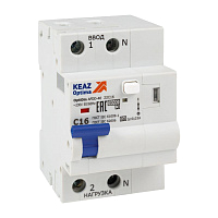 Устройство защиты от дугового пробоя с АВДТ и защ. от пов. напряж. OptiDin AFDD-40-22C16-A-У3 (2P C16 30mA Uоткл 275В) КЭАЗ 339086 – купить по низкой цене. Дифференциальные автоматы