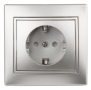 Розетка 1-м СП Plano 1-202-03 16А IP20 250В 2P+E Schuko алюм. Intro Б0030058 – купить по низкой цене. Низковольтное оборудование