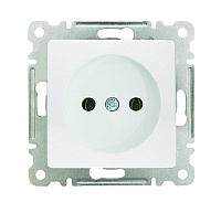 Розетка 1-м СП Lillium 10А без заземл. с панелью механизм бел. Makel 30001022 – купить по низкой цене. Низковольтное оборудование