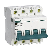 Выключатель автоматический модульный 4п D 5А 4.5кА ВА-101 DEKraft 11286DEK – купить по низкой цене. Автоматические выключатели