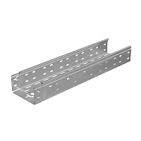 Лоток листовой перфорированный 150х80 L3000 сталь 0.7мм "БЫСТРЫЙ МОНТАЖ ПЛЮС" LPplus80-150-0.7-3000 оцинк. КМ PL0239. Купить лотки для кабеля низкой цене