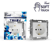 Розетка 1-м СП Pixel 16А IP20 с заземл. защ. шторки механизм айс TOKOV ELECTRIC TKE-PX-R1ZSF-C34 – купить по низкой цене. Низковольтное оборудование