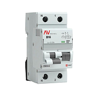 Выключатель автоматический дифференциального тока 2п (1P+N) B 16А 30мА тип A 6кА DVA-6 Averes EKF rcbo6-1pn-16B-30-a-av – купить по низкой цене. Автоматические выключатели