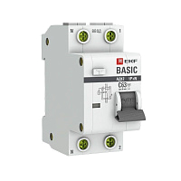 Выключатель автоматический дифференциального тока 2п (1P+N) C 25А 30мА тип AC 4.5кА АД-12 Basic EKF DA12-25-30-bas – купить по низкой цене. Автоматические выключатели