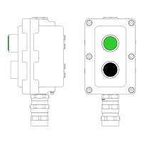 Пост управления взрывонепроницаемый из алюм. LCSD-02-B-MC-L1G(220)x1-P1B(11)x1-PCMB-KA3MHK DKC LCSD21000062 – купить по низкой цене. Низковольтное оборудование