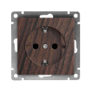 Розетка 1-м СП Афина 16А IP20 с заземл. механизм венге Universal A0028-V – купить по низкой цене. Низковольтное оборудование