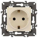 Розетка 1-м СП Эра Elegance 14-2102-02 16А IP20 16AX 250В 2P+E Schuko защ. шторки сл. кость Эра Б0034273 – купить по низкой цене. Низковольтное оборудование