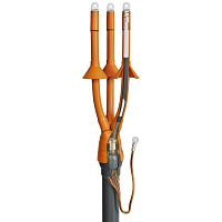 Муфта кабельная концевая 10кВ 3РКНТп-10-300/400 (Б) для кабелей с ЭПР изоляцией КВТ 88122 концевые оптом по низкой цене