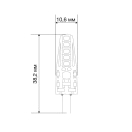 Лампа светодиодная JC-SILICON 2Вт капсула 2700К тепл. бел. G4 12В (силикон) Rexant 604-5006 купить оптом