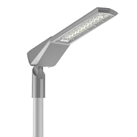 Светильник светодиодный Levante M Road RU 80Вт 5000К уличный кронштейн 60мм RAL7045 сер. муар 1..10В NEMA VARTON V1-S1-7R760-40U32-6608050