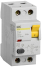 Выключатель дифференциального тока (УЗО) 2п 25А 10мА тип AC ВД1-63 IEK MDV10-2-025-010 – купить по низкой цене. Дифференциальные автоматы
