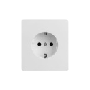 Розетка 1-м СП ROUND MIELE 16А с заземл. со шторками перламутр Kranz KR-78-0701-1 – купить по низкой цене. Низковольтное оборудование