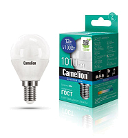 Лампа светодиодная LED12-G45/865/E14 12Вт 220В Camelion 13697 купить оптом