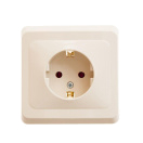 Розетка 1-м СП Этюд 16А IP20 250В с заземл. без защ. шторок крем. SE PC16-003K – купить по низкой цене. Низковольтное оборудование