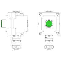 Пост управления взрывонепроницаемый из алюм. LCSD-01-B-MB-L1G(220)x1-PBMB-KAEPM2MHK-20 DKC LCSD21000043 – купить по низкой цене. Низковольтное оборудование