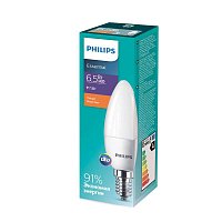 Лампа светодиодная ESSLED Candle 6.5-75Вт E14 827 B35ND RCA Philips 929001886507 / 871869681685100 купить оптом