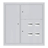 Щит этажный ЩЭ 4 кв. слаботочка слева (1000х950х160) TVENKOM БП-00015108