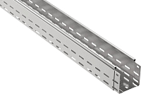 Лоток листовой перфорированный 100х100 L2000 сталь 0.7мм оцинк. IEK CLP10-100-100-2. Купить лотки для кабеля низкой цене