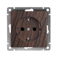 Розетка 1-м СП Афина 16А IP20 с заземл. механизм венге Universal A0028-V – купить по низкой цене. Низковольтное оборудование