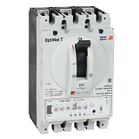 Выключатель автоматический для защиты двигателя OptiMat T125L ETA-M 63A 3P КЭАЗ 355908 – купить по низкой цене. Автоматические выключатели