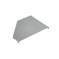 Крышка переходника правого 150-200 сталь 0.55мм KPD150-200-R КМ LO10090. Купить крышки для кабельных лотков