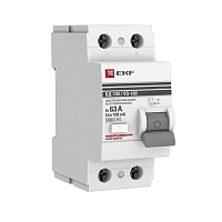 Выключатель дифференциального тока (УЗО) 2п 63А 100мА тип AC ВД-100 (электромех.) PROxima EKF elcb-2-63-100-em-pro – купить по низкой цене. Дифференциальные автоматы