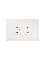 Розетка 2-мест. б/з СП ZIMA IP20 16А ПБТ безвинт. зажим слон. кость LEZARD 704-9000-128BQC – купить по низкой цене. Низковольтное оборудование