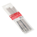 Хомут AISI 304  7.9х200 нерж. сталь FlexLock (уп.10шт) PROxima EKF plc-fl-tss-304-7.9x200-r купить оптом