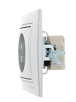 Розетка 1-м СП Mira 16А IP20 с заземл. со вставкой керамика сер. метал. LEZARD 701-1010-122 – купить по низкой цене. Низковольтное оборудование