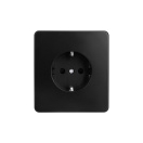 Розетка 1-м СП ROUND MIELE 16А с заземл. со шторками оникс Kranz KR-78-0701-3 – купить по низкой цене. Низковольтное оборудование